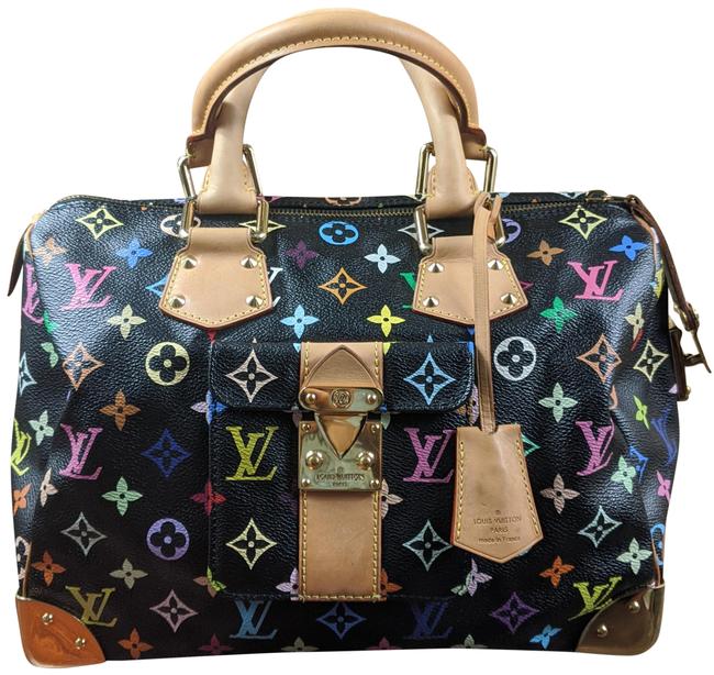 Louis Vuitton Speedy Multicolor Canvas Satchel