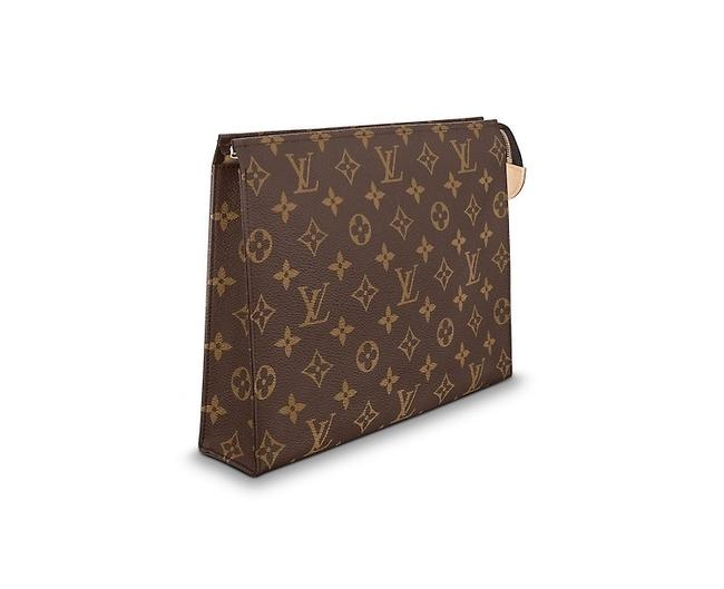 Louis Vuitton Toiletry 26 Monogram Zip Pouch Clutch