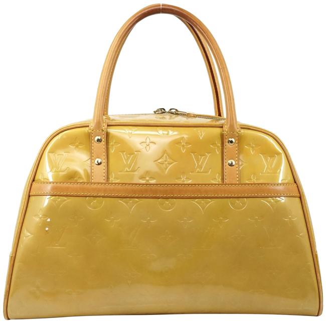 Louis Vuitton Tompkins Square Hand #2555l10 Yellow Satchel