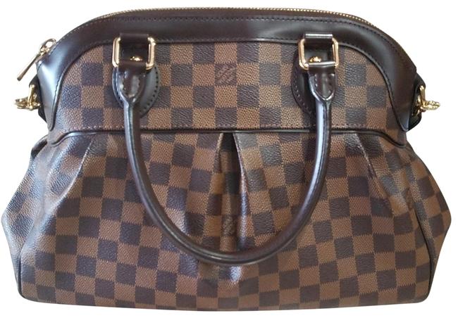 Louis Vuitton Trivi Medium Coated Canvas Satchel