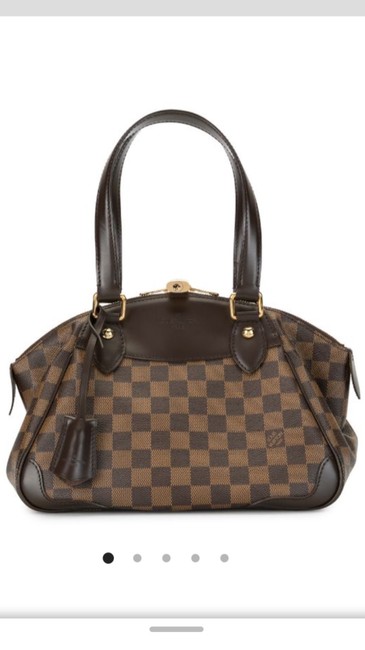 Louis Vuitton Verona Pm Red Damier Azur Baguette
