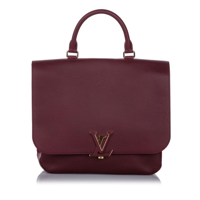 Louis Vuitton Volta Taurillon Red Leather Satchel