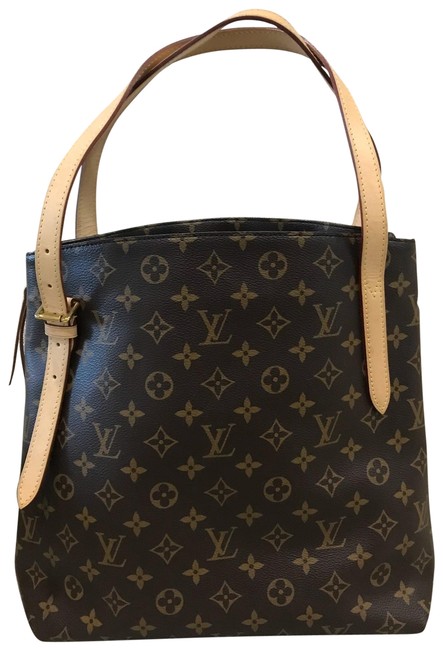 Louis Vuitton Voltaire Monogram Black Canvas Tote