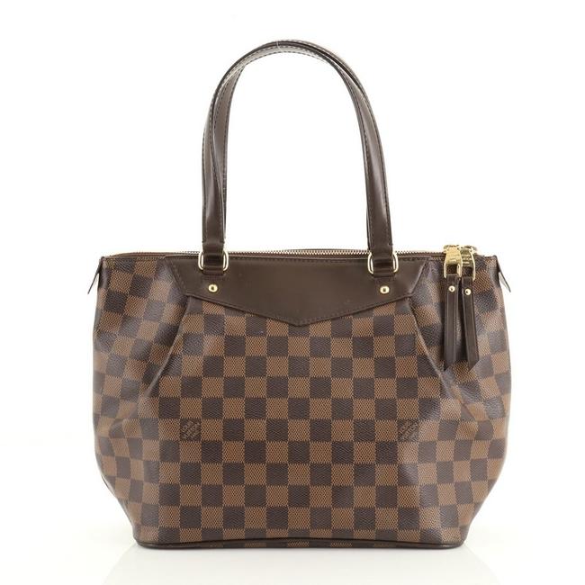 Louis Vuitton Westminster Handbag Damier Pm Brown Coated Canvas Tote