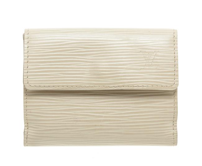 Louis Vuitton White Epi Leather Ludlow Wallet