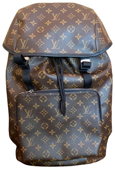 Louis Vuitton Zack Brown Leather Backpack