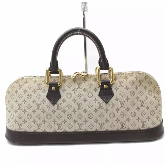 Louis Vuitton Minilin Green Monogram Canvas Baguette
