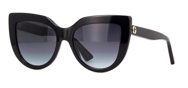 Gucci Black Cat Eye Style Gg 0164s 001 Free 3 Day Shipping Cat Eye Sunglasses