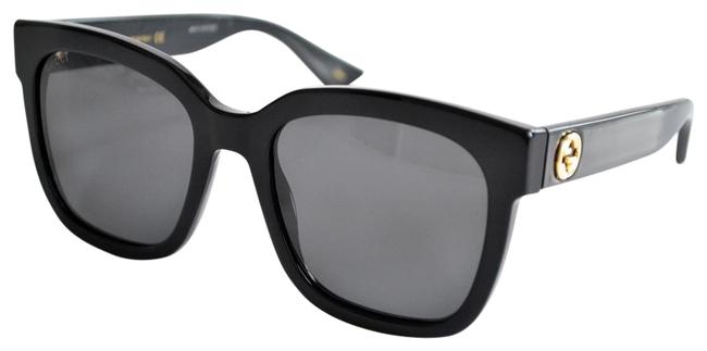 Gucci Black Gg0034s Black Gray 001 Sunglasses