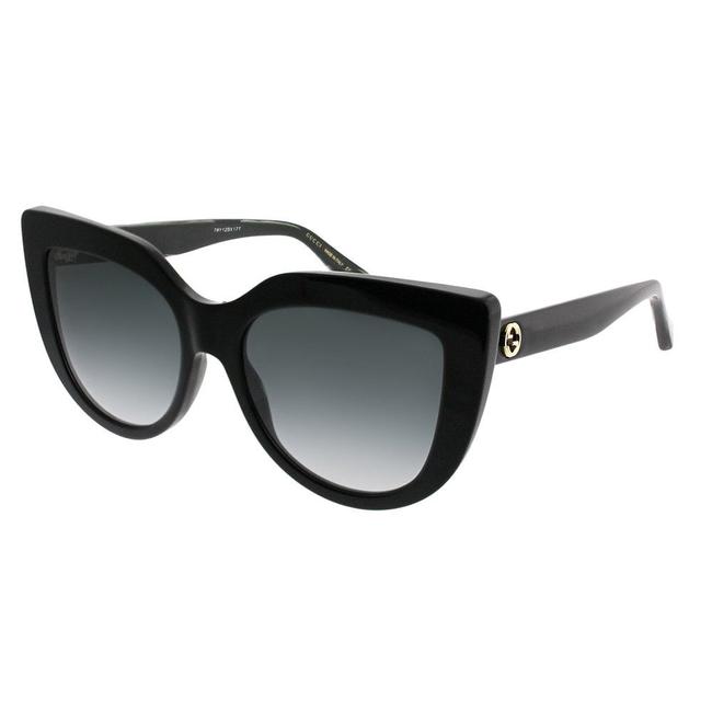Gucci Black Gg0164s 001 Cat Eye Women Sunglasses