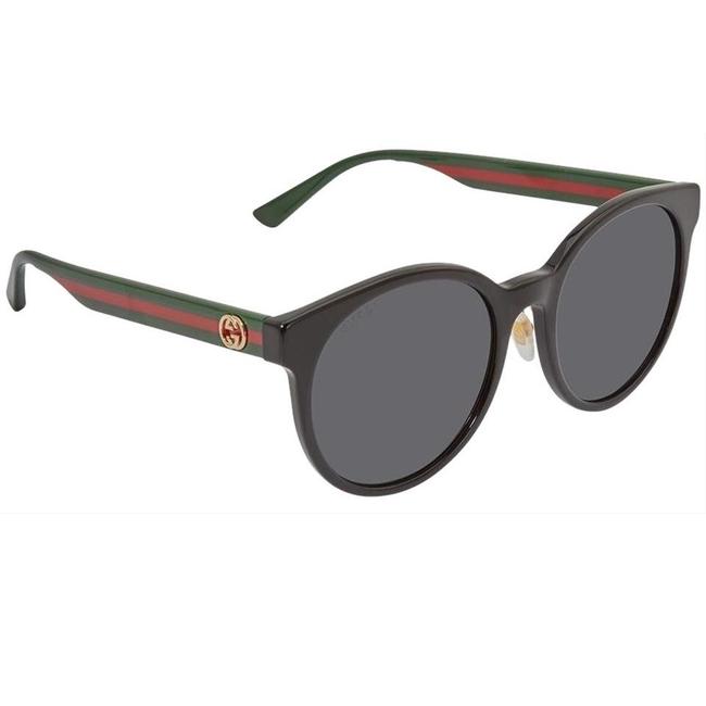 Gucci Black Gg0416sk 002 Large Round Sunglasses