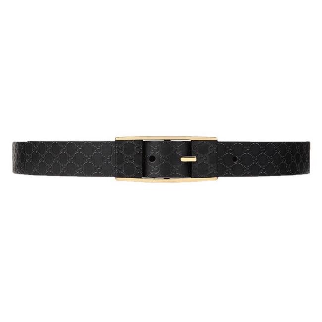Gucci Black Microguccissima Soft 297012 Bmj0g 95 38 Belt
