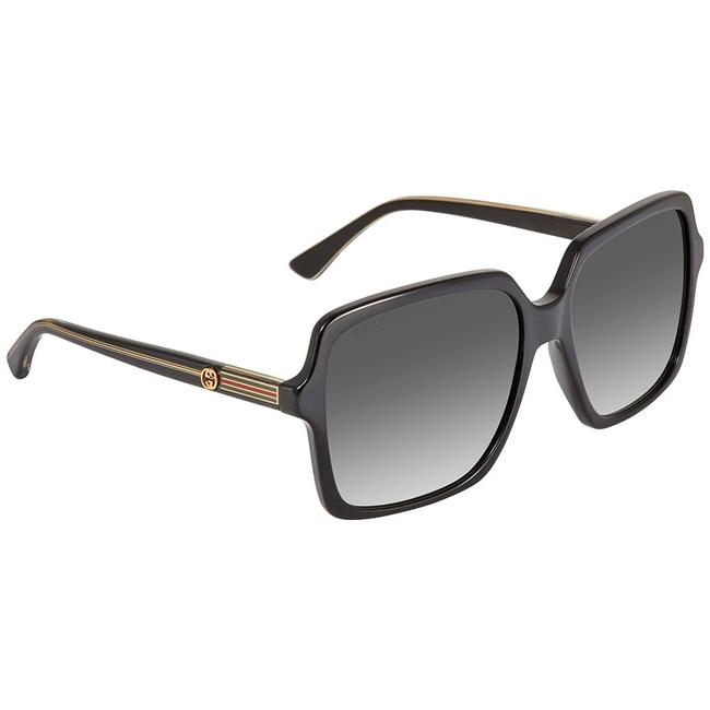 Gucci Black New Gg0375s 001 Square Sunglasses