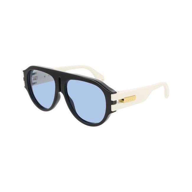 Gucci Black Blue Seasonal Icon Gg0665s Sunglasses
