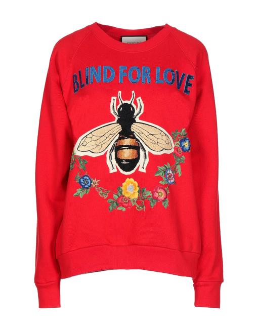 Gucci Blind For Love Sweatshirt S Red Sweater