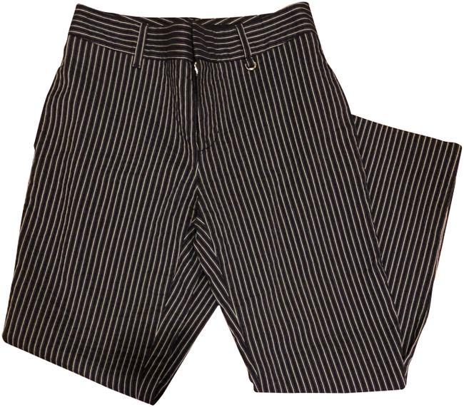 Gucci Blue and White Low Rise Capris 2 XS, 26