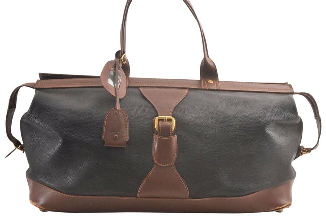 Gucci Boston Black Leather Weekend Travel Bag