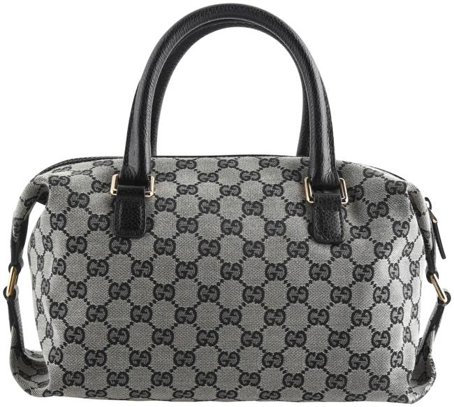 Gucci Boston Gg Black Shoulder Bag