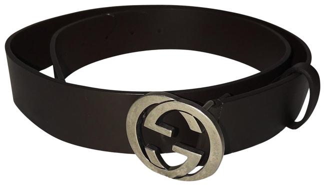 Gucci Brown Gg Signature Belt