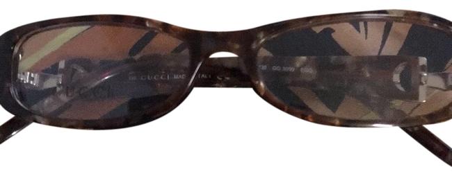 Gucci Brown Gold Eyewear Sunglasses