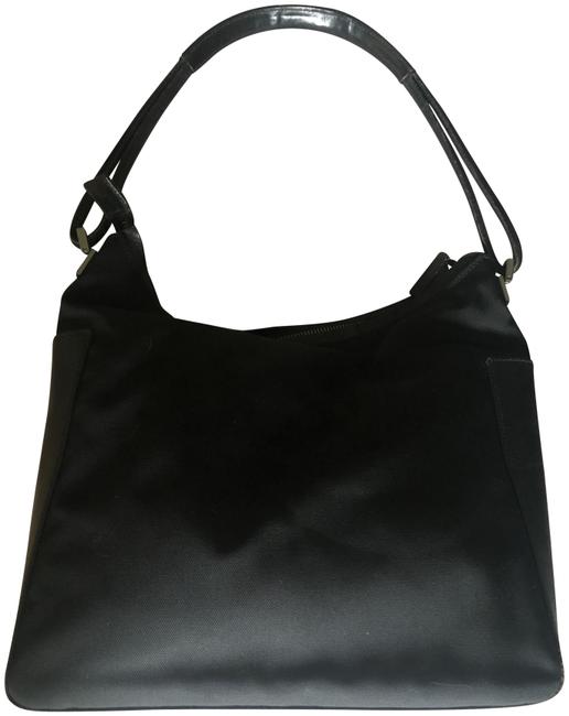 Gucci Canvas Black Satchel