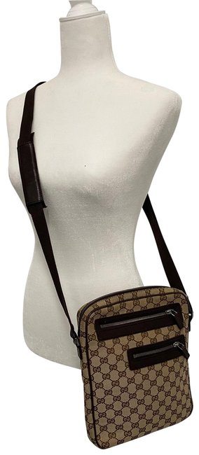 Gucci Canvas Cross Body Bag