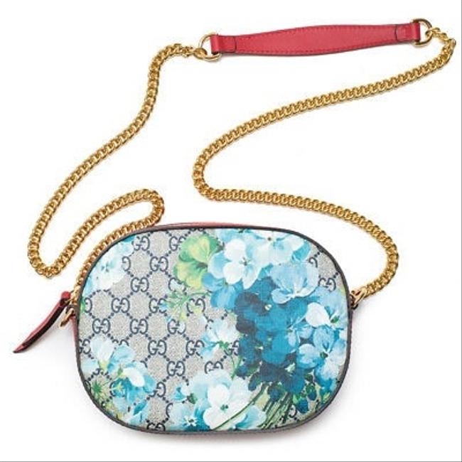 Gucci Chain Supreme Blooms Red Cross Body Bag