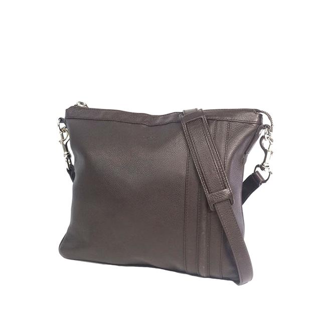 Gucci Crossbody Brown Leather Shoulder Bag