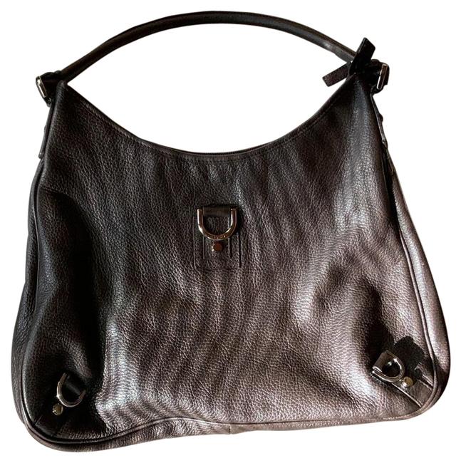 Gucci Dark Chocolate Brown Leather Hobo Bag