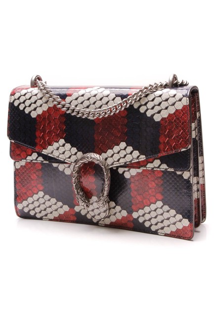 Gucci Dionysus Cubic Medium Multicolor Snakeskin Shoulder Bag