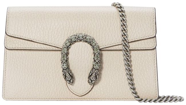 Gucci Dionysus White Super Mini Leather Cross Body Bag