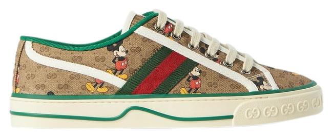 Gucci + Disney Printed Canvas Sneakers US 11.5