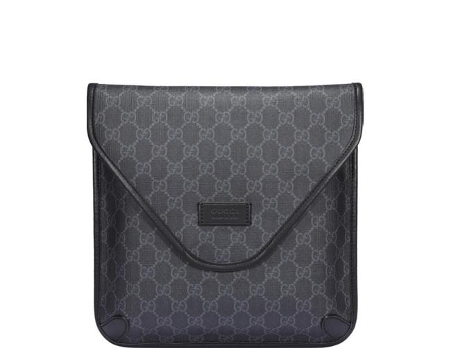 Gucci Envelope Black Gg Supreme Canvas Messenger Bag