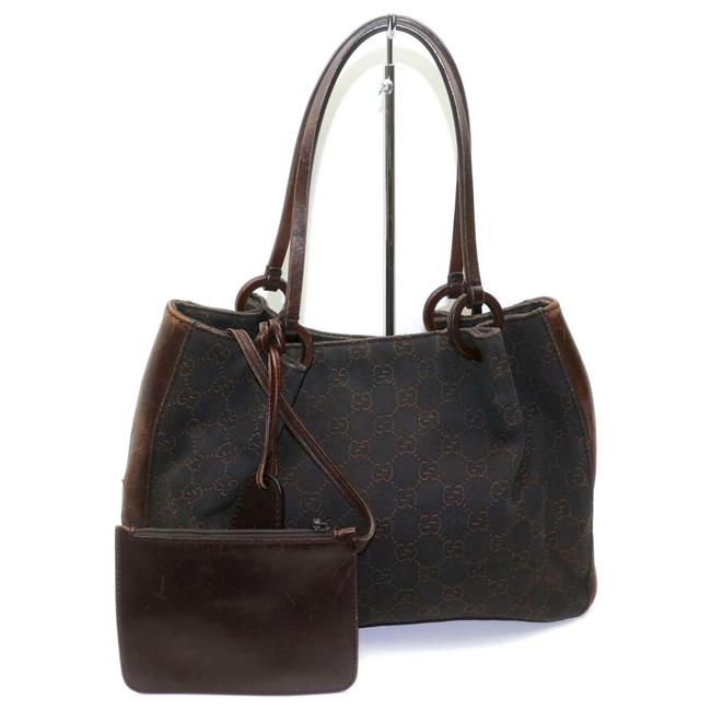 Gucci Gg Canvas #5706g95 Brown Shoulder Bag