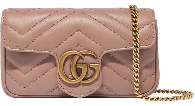 Gucci GG Marmont Super Mini Leather Cross Body Bag