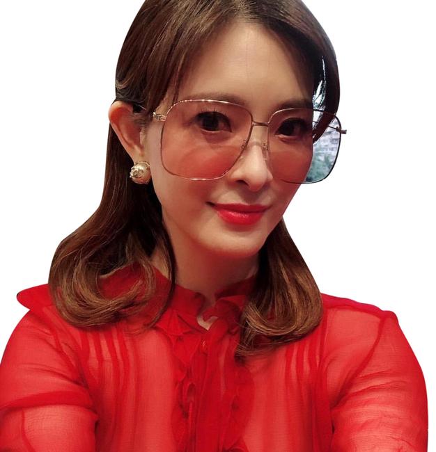 Gucci Gold  Light Pink Gg0394s Sunglasses