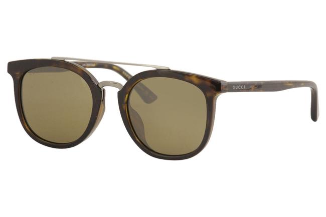 Gucci Havana Gg0403sa Gg 0403 Sa 002 Pilot 52mm Sunglasses