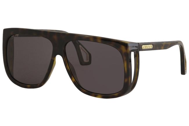 Gucci Havana Mens Seasonal icon Gg0467s Gg 0467 003 Square Sunglasses