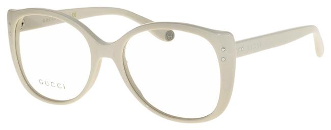 Gucci Ivory White 0474 Oversized Retro 54mm Gg0474o Optical Frame Sunglasses