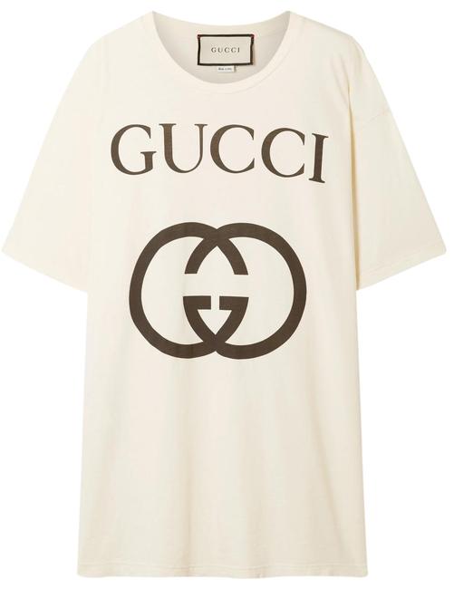 Gucci Jersey Printed Cotton jersey T shirt Women M Tee Shirt 8 M