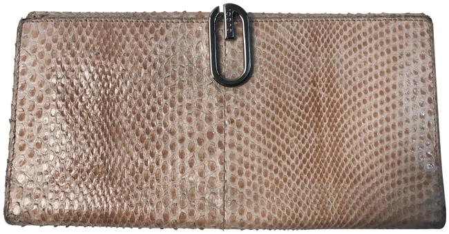 Gucci Light Brown Snakskin Wallet