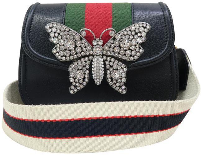 Gucci Linea Small Tote Black Calfskin Shoulder Bag