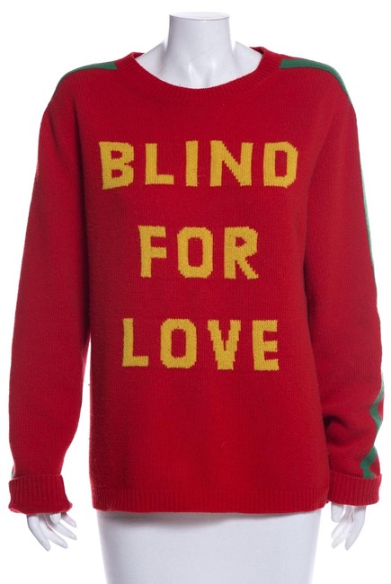 Gucci Long Sleeve Red Sweater