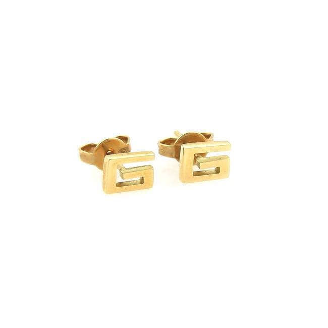 Gucci M22799 G Stud 18k Yellow Gold Earrings