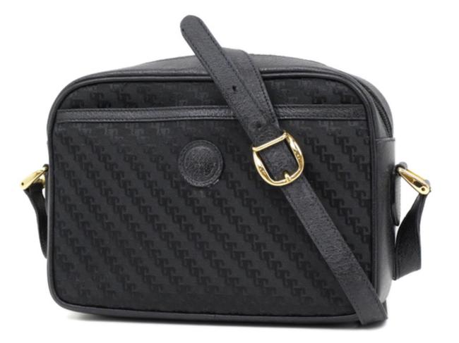 Gucci Micro Gg Monogram Cross Body 234567 Black Messenger Bag