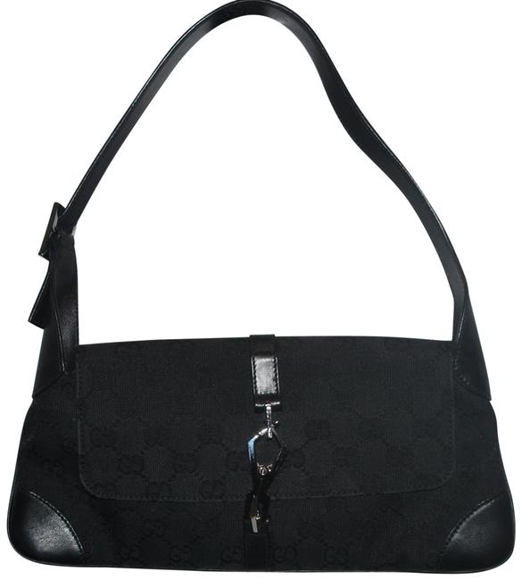 Gucci Monmogram Canvas Baguette