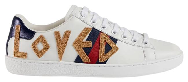 Gucci Multicolor Womens Ace Embroidered Sneakers 