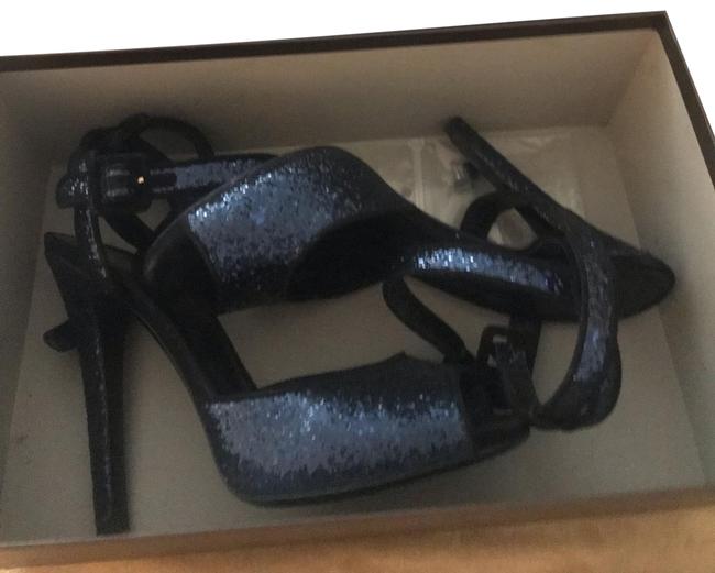 Gucci Navy Blue Glow Light Stiletto Formal Shoes