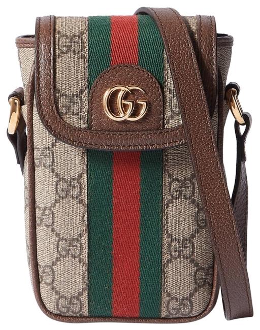 Gucci Ophidia Gg Print Supreme Canvas Cross Body Bag
