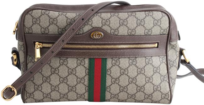 Gucci Ophidia Medium Gg Supreme Multicolor Leather Cross Body Bag